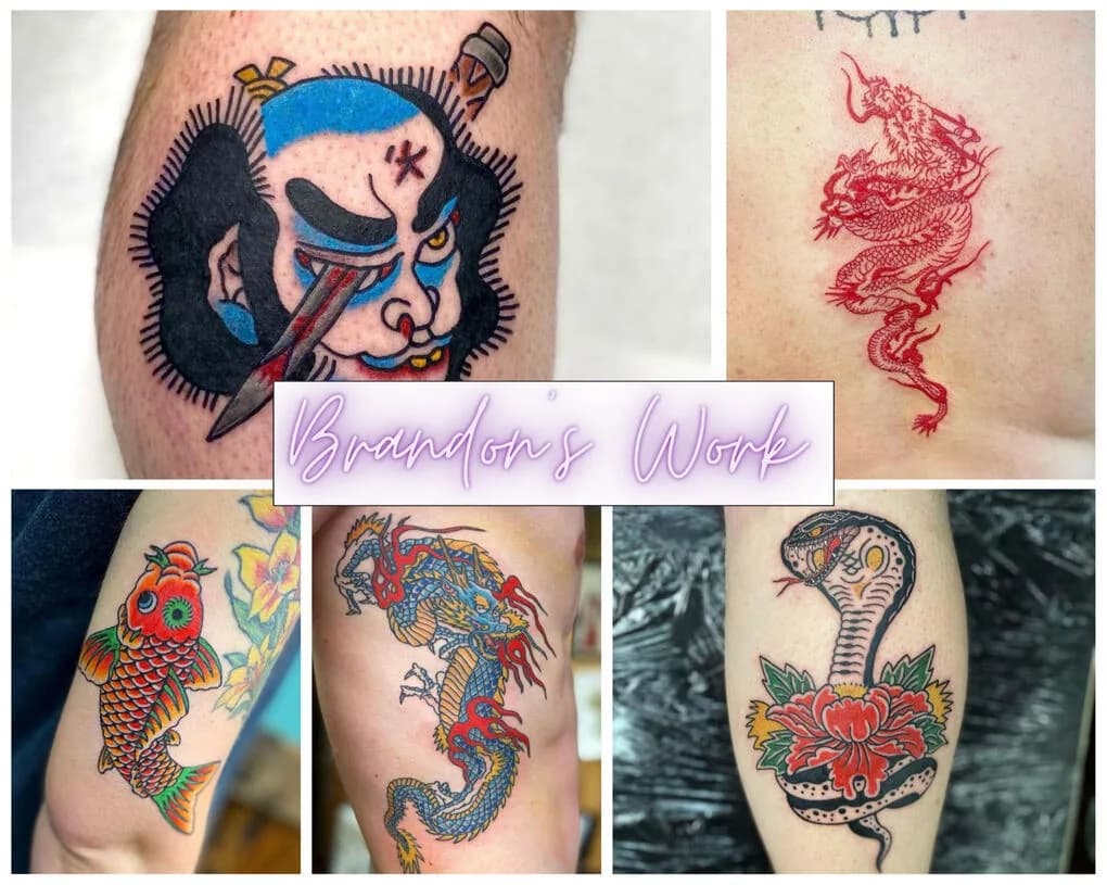 Brandon, from Voodoo Tattoo and Piercing’s website