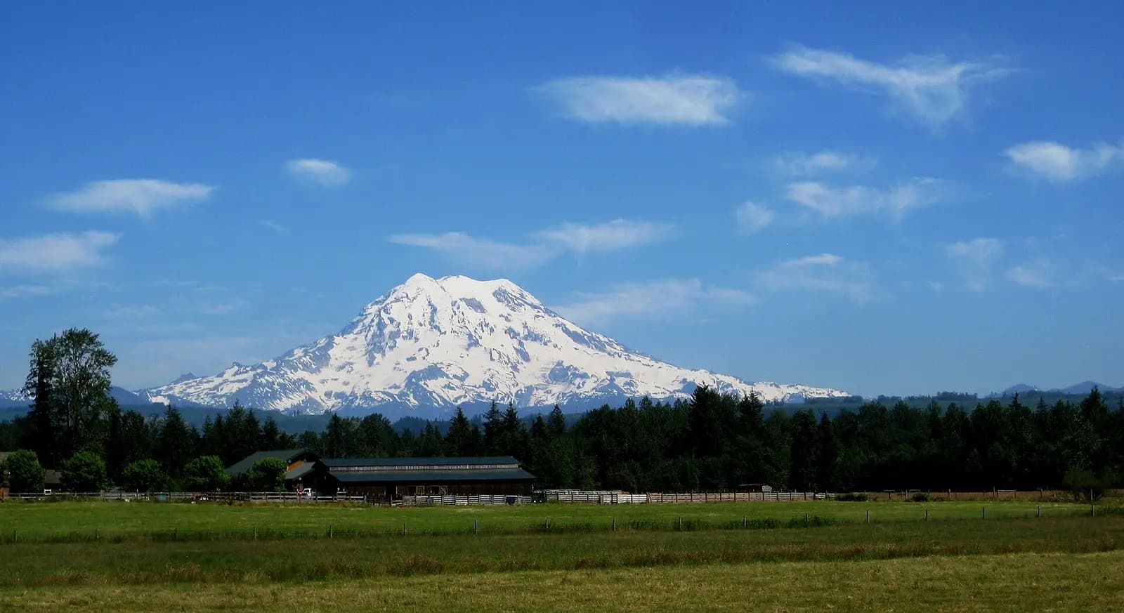Graham, Washington: Flickr   brewbooks   Mt Tahoma from Graham