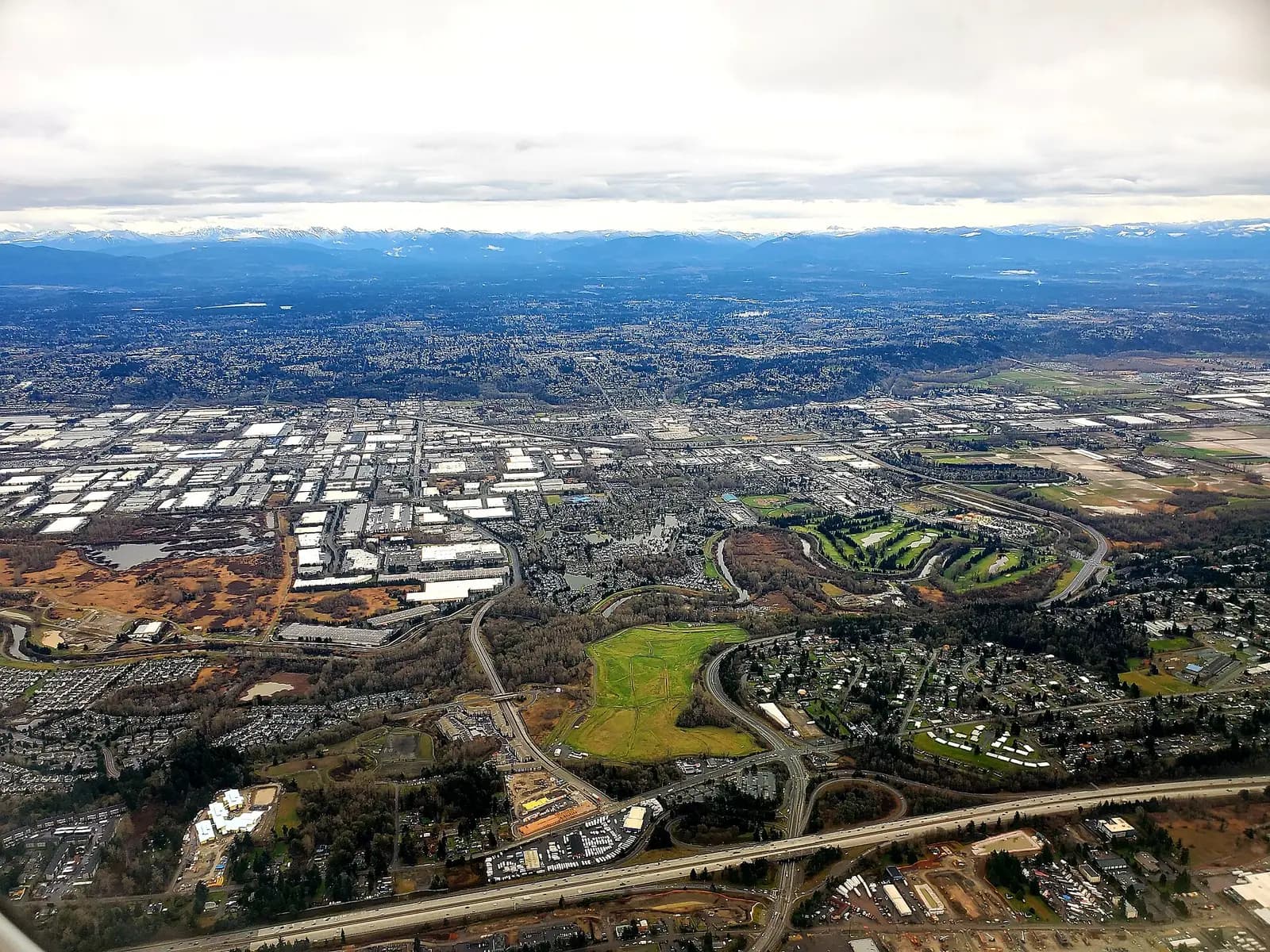 Kent, Washington: Kent Washington Above