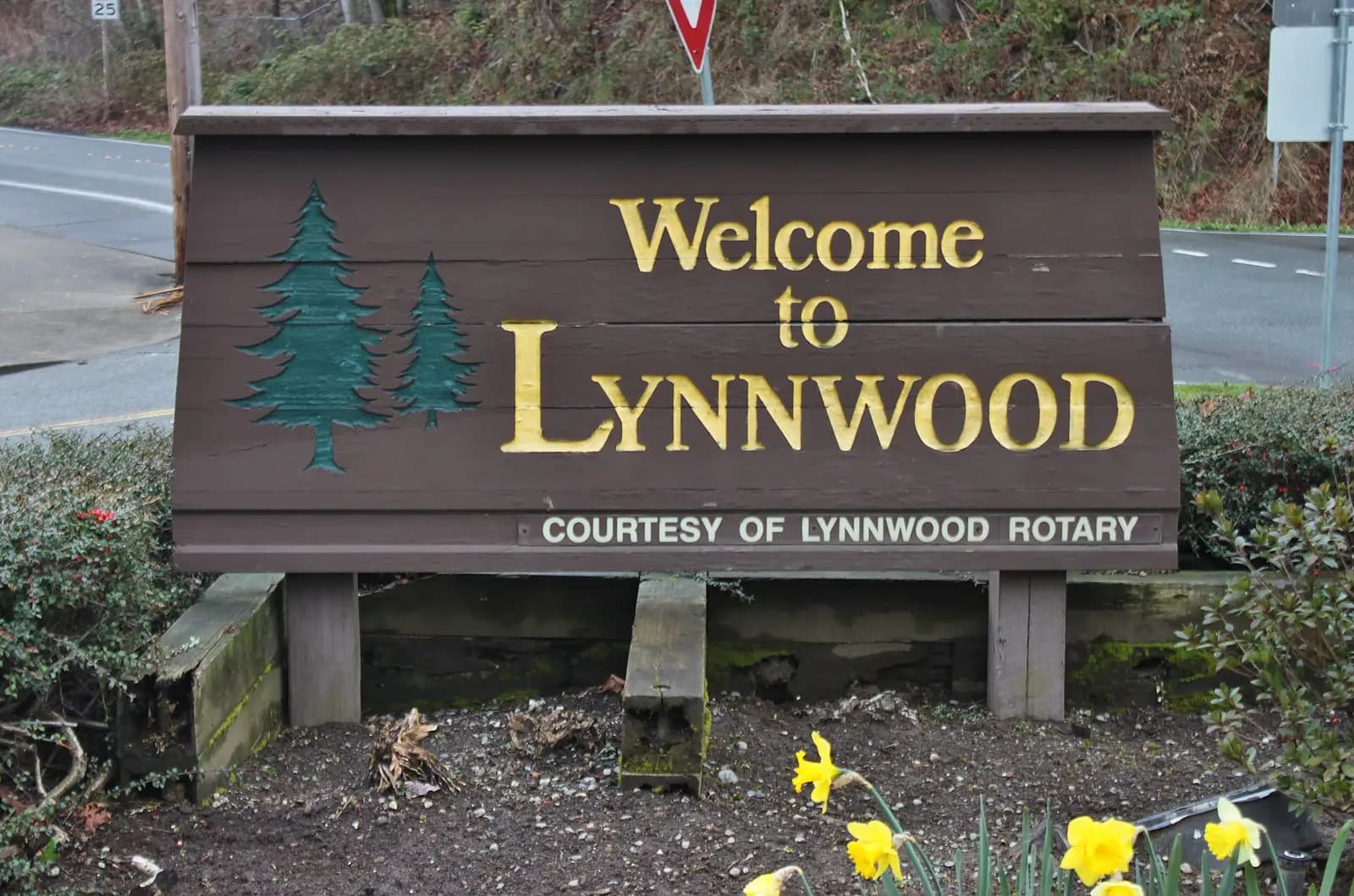 Lynnwood, Washington: Lynnwood, WA welcome sign