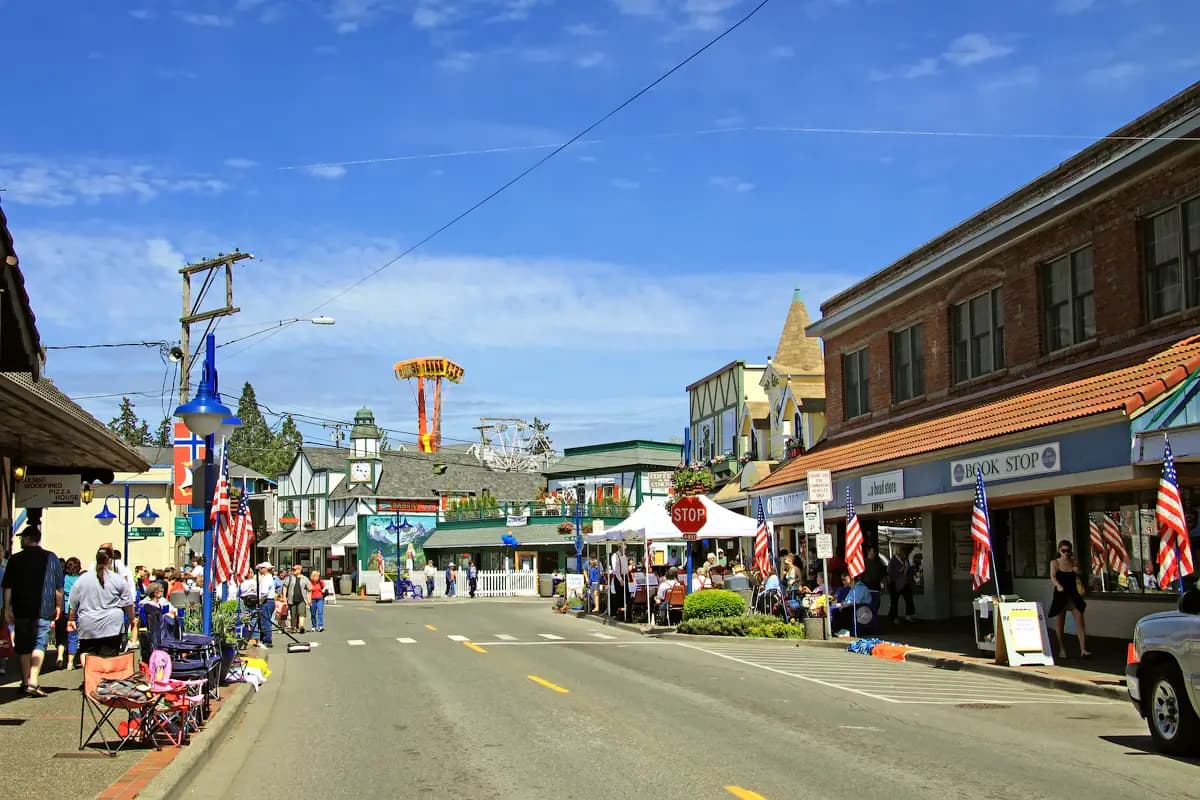 Poulsbo, Washington: Front Street NE, Poulsbo, Washington