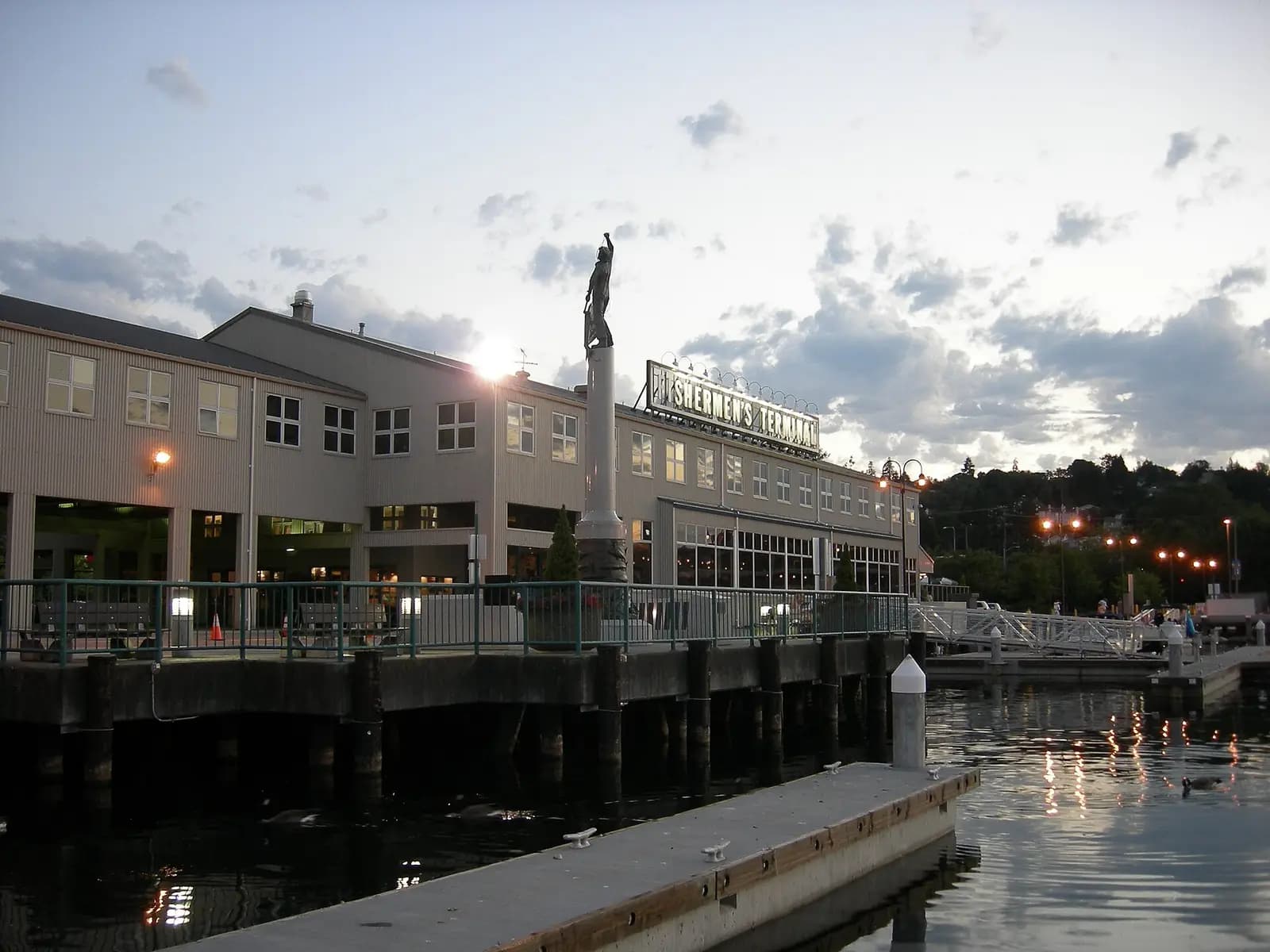 Interbay, Seattle: Seattle Fishermen's Terminal at sunset 07