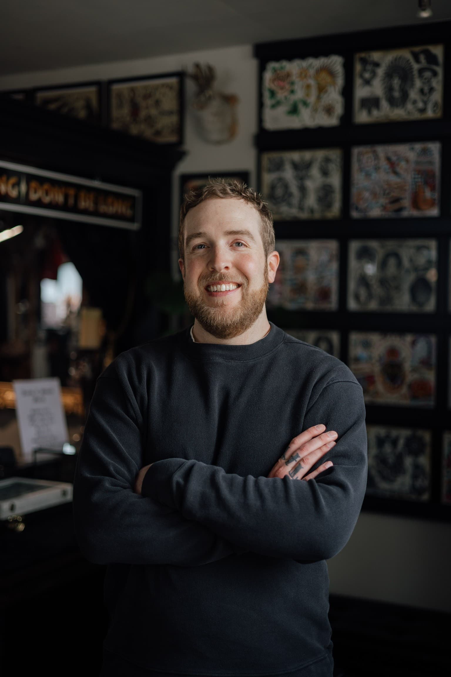 Daniel, from Arrow & Sword Tattoo’s website