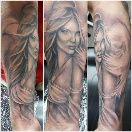 Kim Johnson, from Bright Side Tattoo Studio’s website