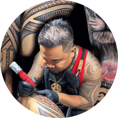 Migs, from Local Roots Ink Studio’s website