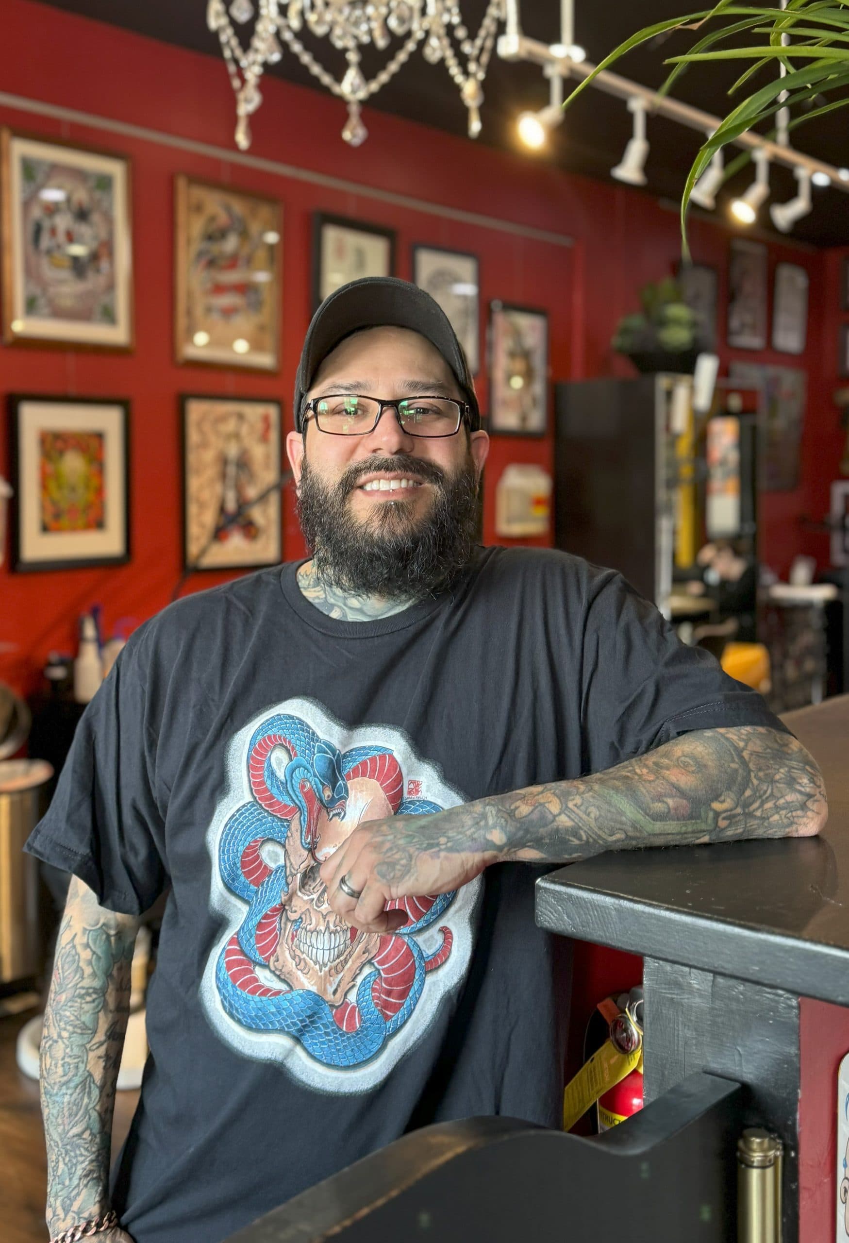 Bruce Rivera, from Slave to the Needle Tattoo’s website