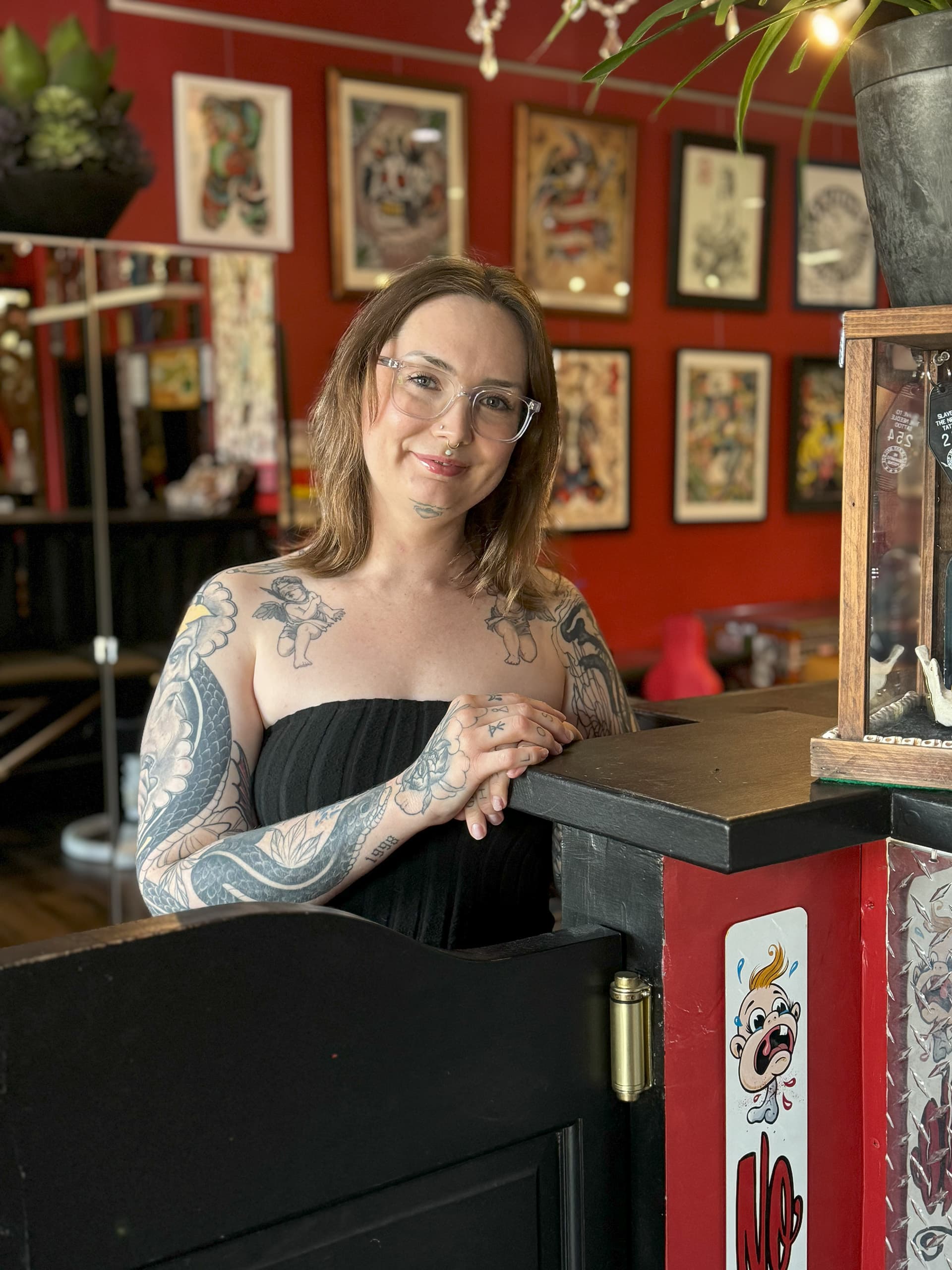 Lindsey Rhoades, from Slave to the Needle Tattoo’s website