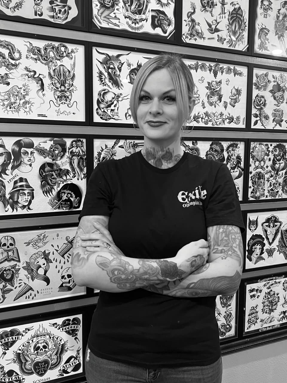Yvonne Martinez, from Exile Tattoo’s website