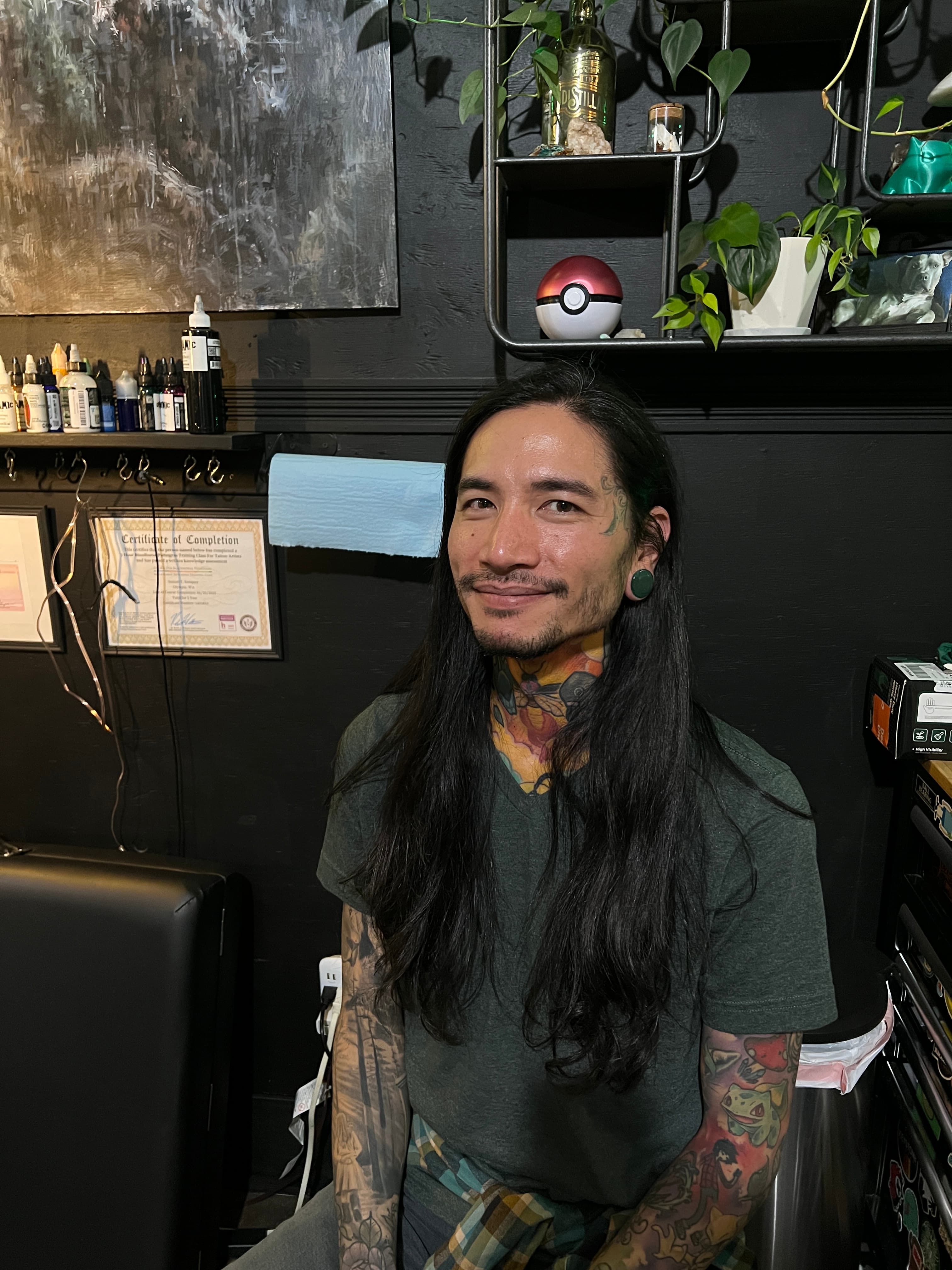 Sam, from Exile Tattoo’s website