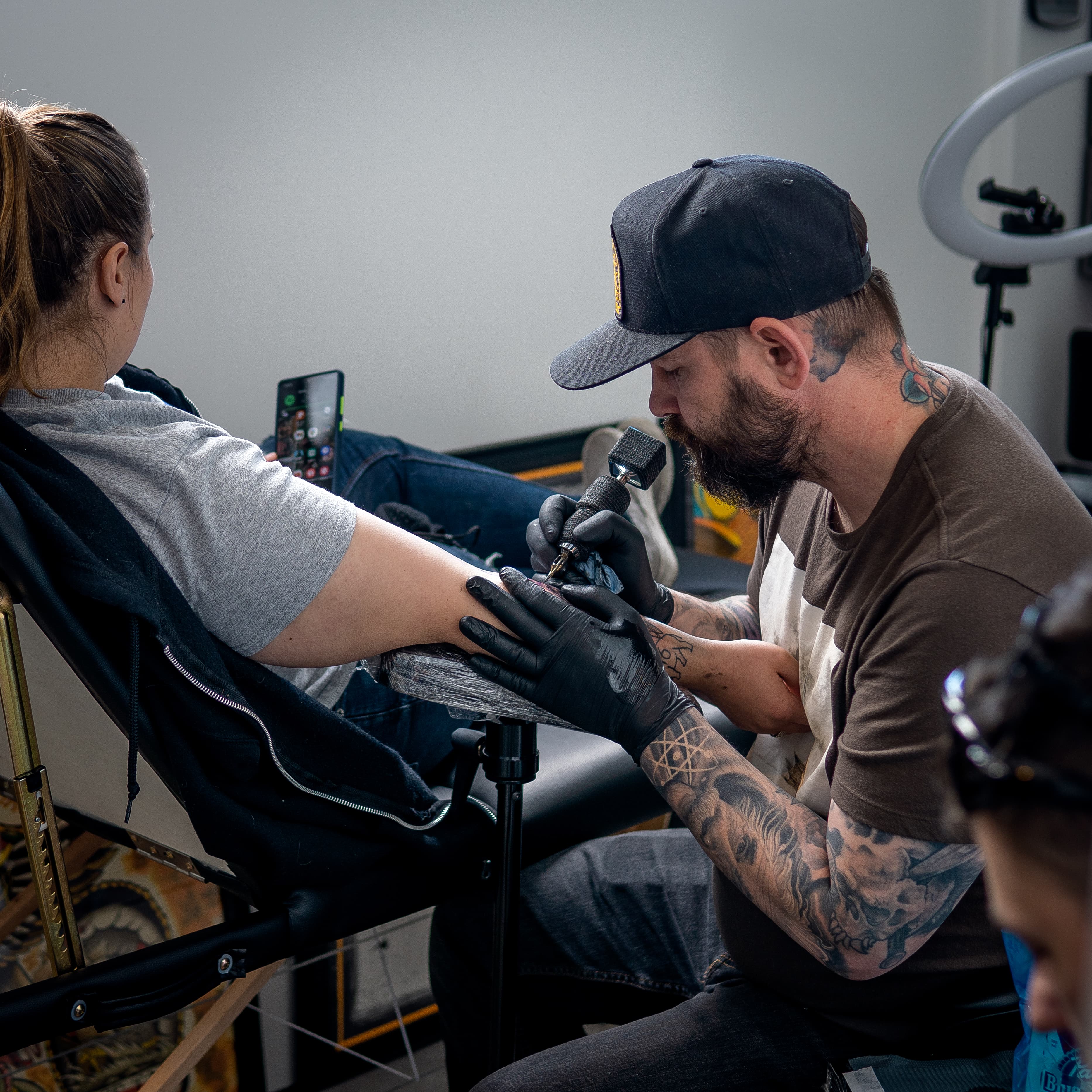 Mike, from Triple Crown Tattoo Studio’s website