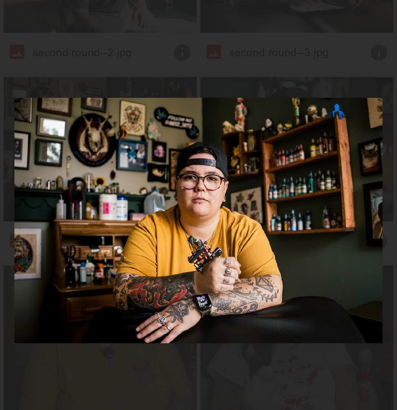 Megan, from Main Ave Tattoo’s website