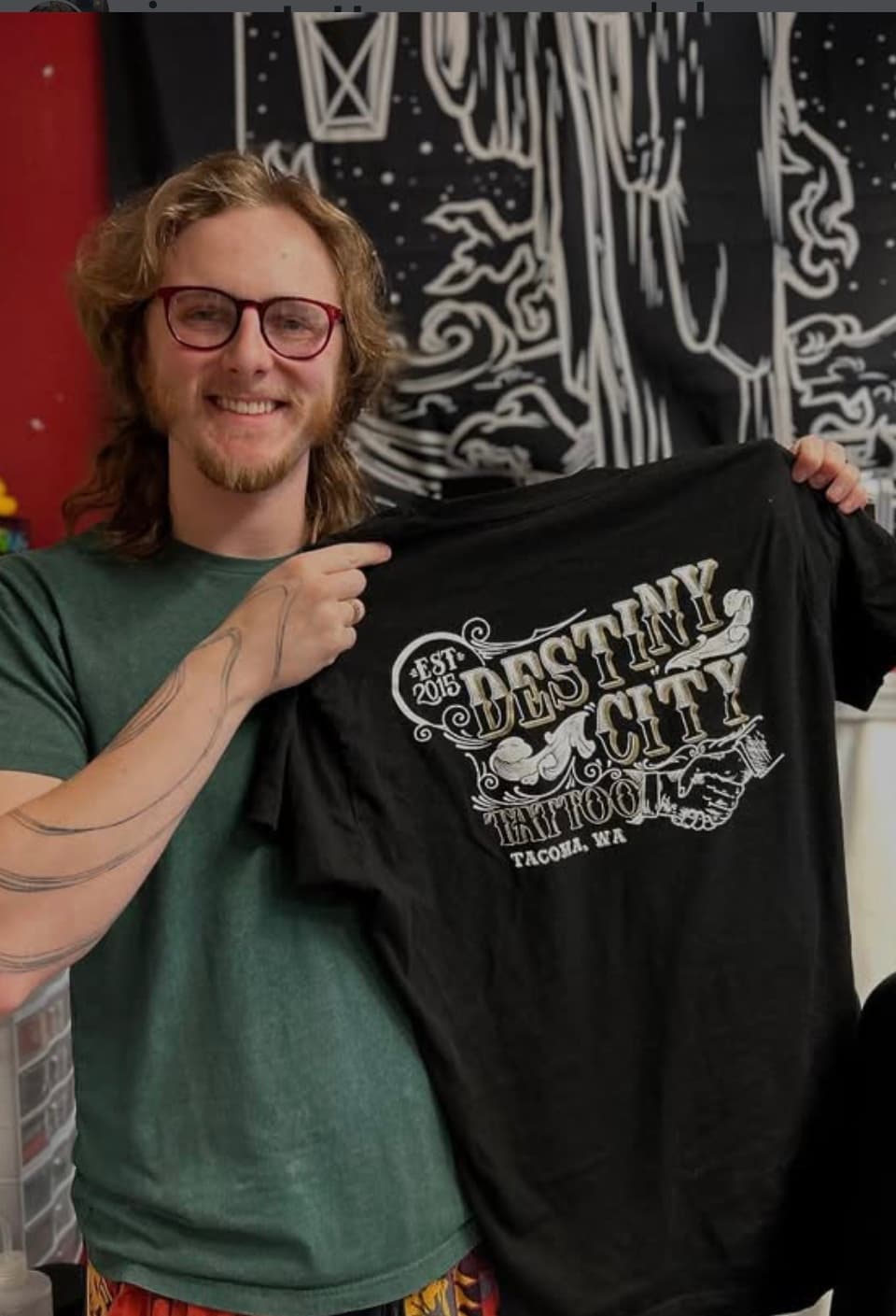 Jesse McConaha – Custom Tattoo Artist in Tacoma - Destiny City tattoo