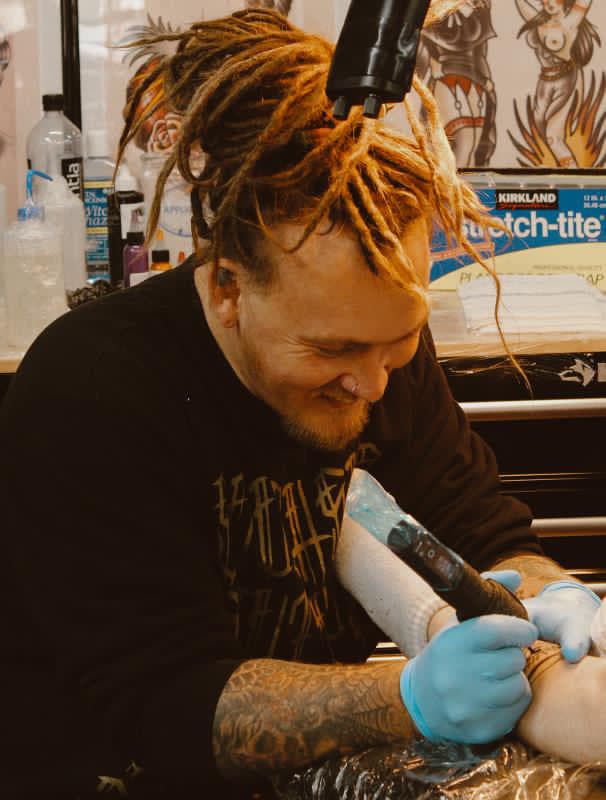 Nick, from Aces n Eights Tattoo’s website