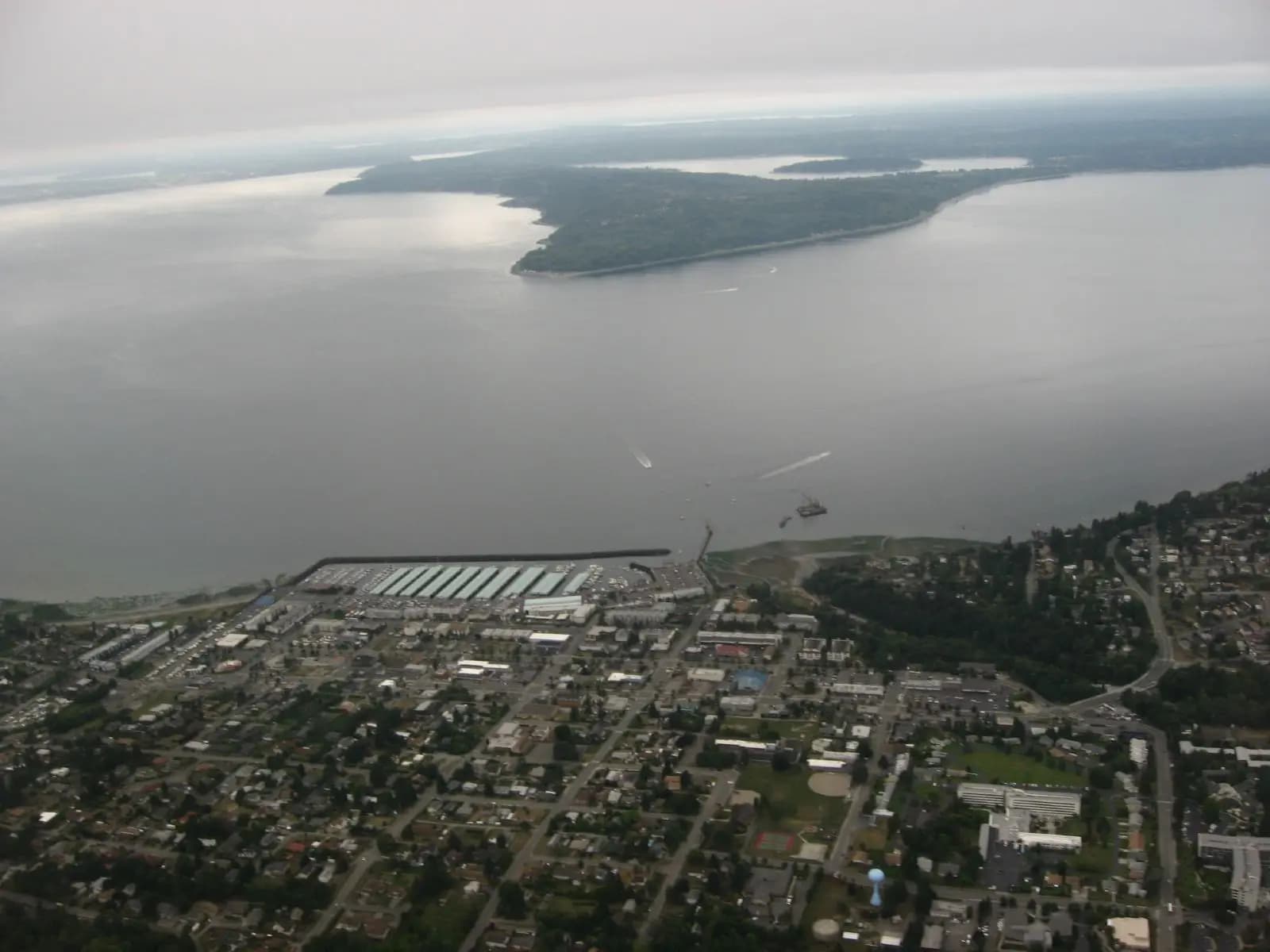 Des Moines, Washington: Des Moines, Washington with Puget Sounds and Maury and Vashon Island (1292124062)
