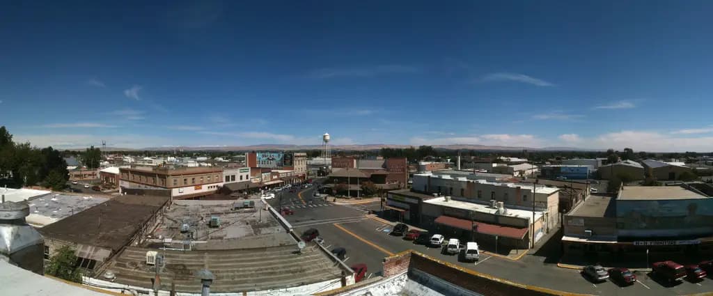 Toppenish, Washington: ToppenishPanorama