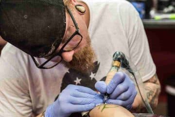 Mike, tattoo artist