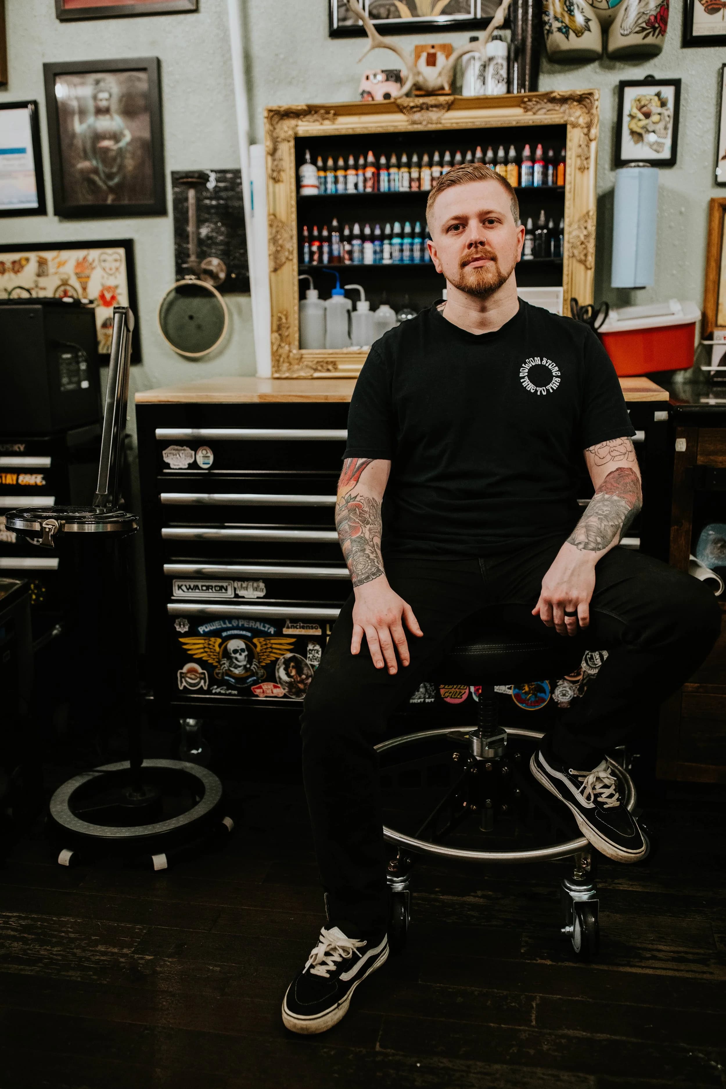Tyler Blumenthal. Tattoo Artist.
