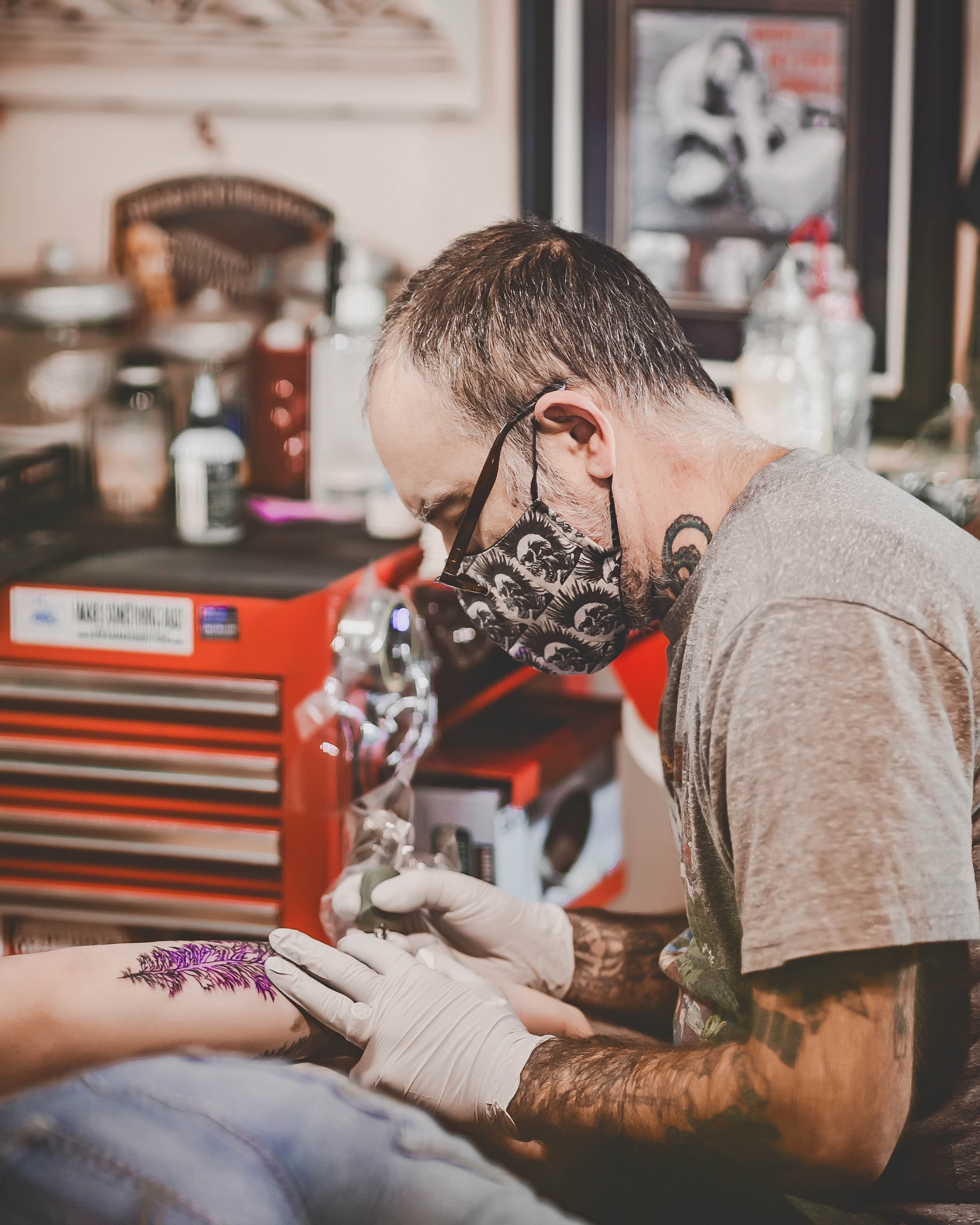 Neil Mydske, from Stanwood Tattoo Company’s website