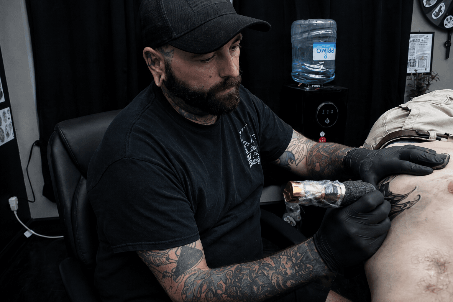 Andrew Enos, from Gray State Tattoo’s website